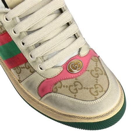 gucci basket femme rose|Gucci basket sneakers.